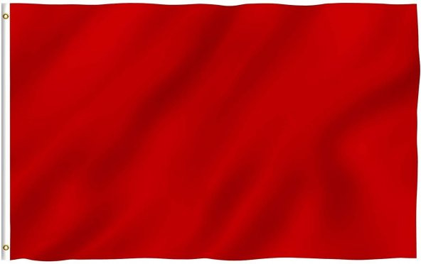 Cankurtaran Bayrağı - Havuz Bayrak Kırmızı