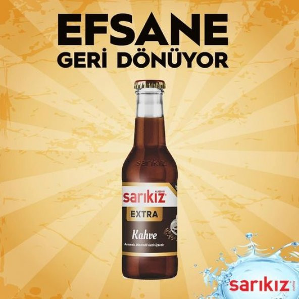 SARIKIZ EXTRA KAHVE AROMALI MADEN SUYU 6 LI - 3