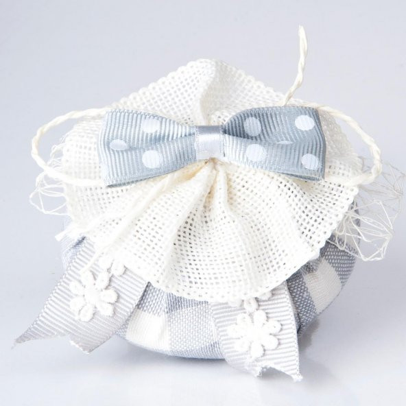 Lucca Pamuk Havlu + Süslü Sabun + Süslü Kolonya Şişesi Kutulu Set - Resim 8