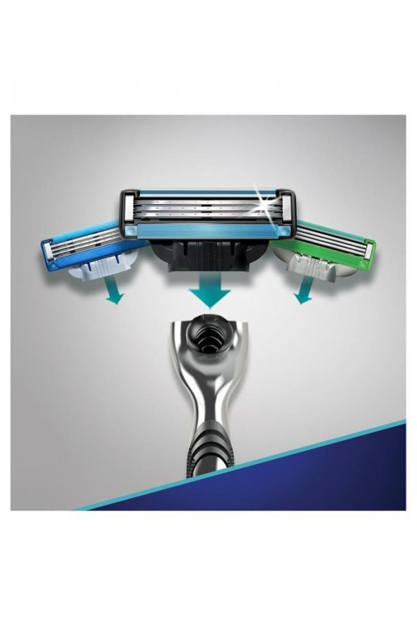 Gillette Mach3 Tıraş Makinesi + Yedek Bıçak 8li + Köpük 300 ml + Çanta - 8