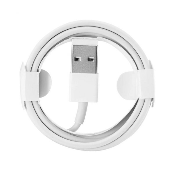 FitPlus Bianca FP-104 Lightning Data/Şarj Kablosu Beyaz 1mt - Beyaz - 3