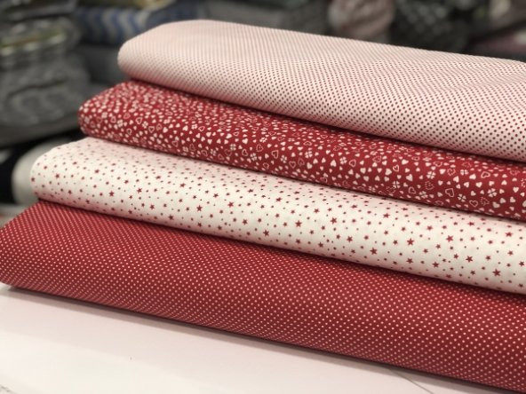 Çıtır Desenli Poplin Kumaş - 4