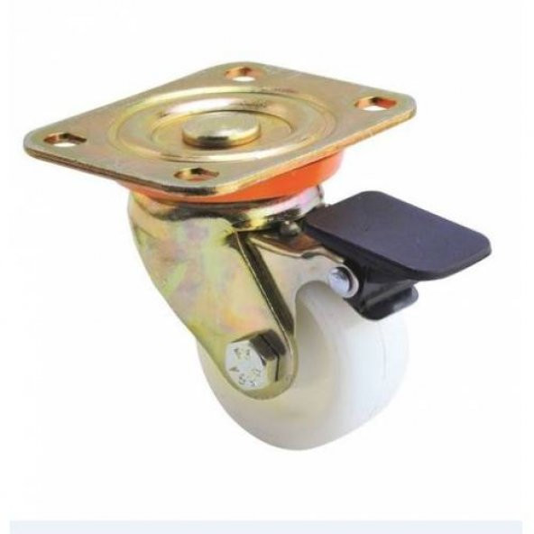 Frenli Döner Tablalı Servis Tekeri Polyemid Döner Servis Tekeri 55 mm Uygur 4 Adet