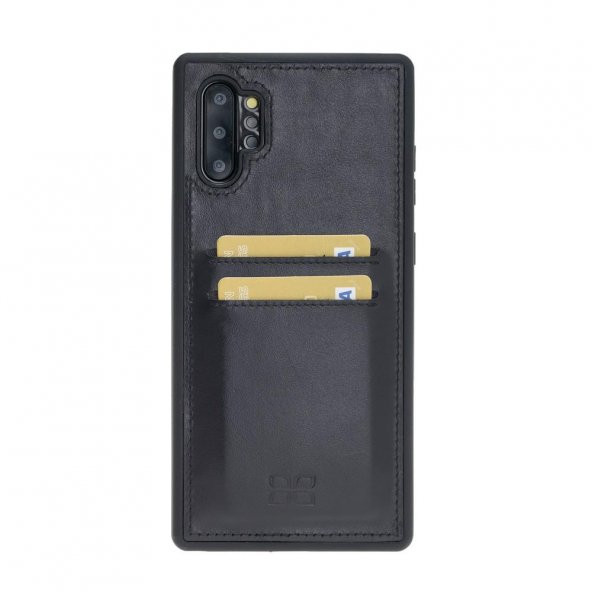 Bouletta FXC-CC Deri Telefon Kılıfı Samsung Note 10 Plus Siyah