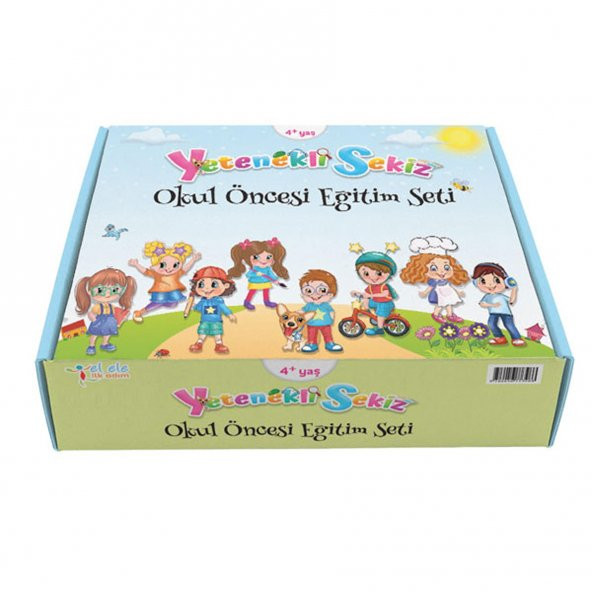 El Ele İlk Adım Yetenekli Sekiz 4 Yaş Set