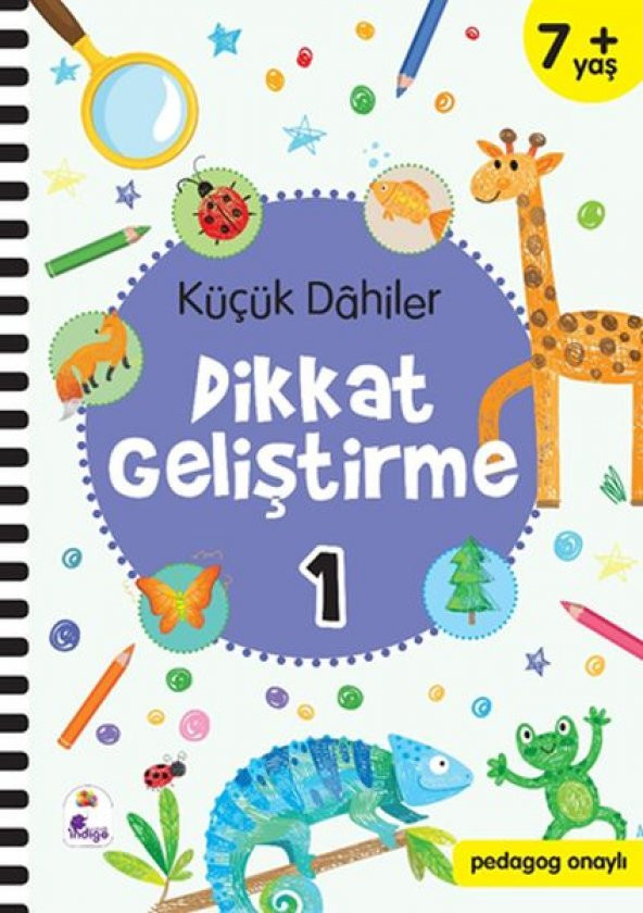 Küçük Dahiler Dikkat Geliştirme 1 7 Yaş Pedagog Onaylı