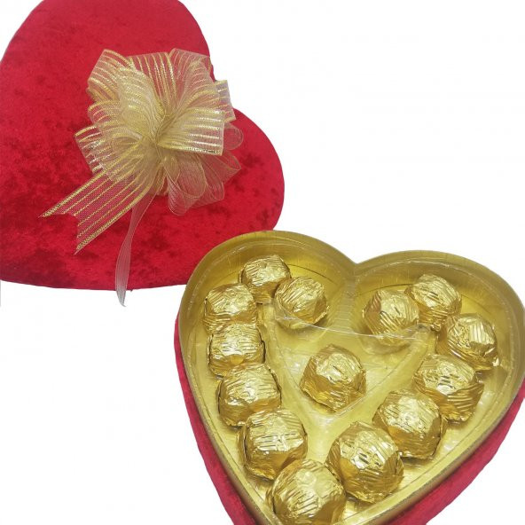ZEK Çikolata - Kırmızı Kadife Kalp - Sevginin En Lezzetli Hali