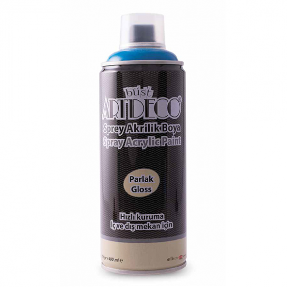 Artdeco Akrilik Sprey Boya 400 ML Mavi Y-400-450 - 1