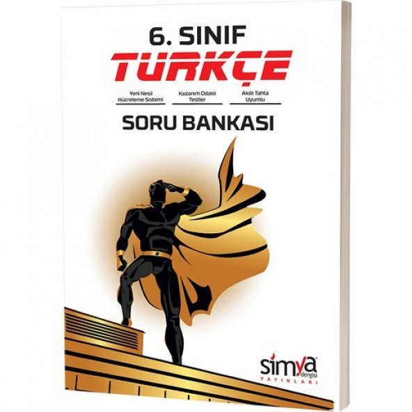 Simya Dergisi Yayaınları 6. Sınıf Türkçe Soru Bankası