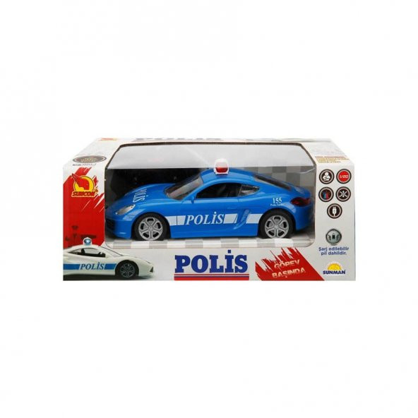 Uzaktan Kumandalı Polis Arabası - 3