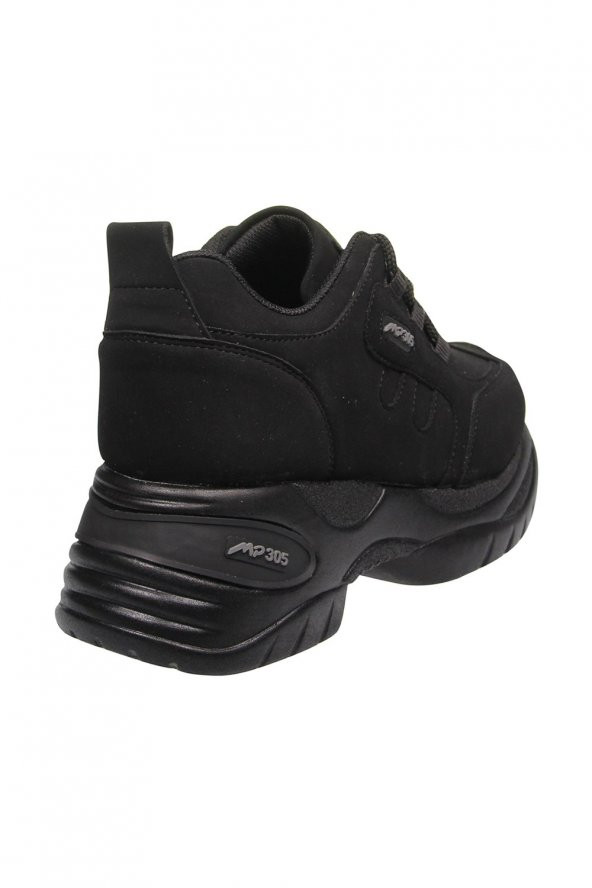 MP ONE GENÇ KIZ SPOR AYAKKABISI_SİYAH BAĞCIKLI - 3