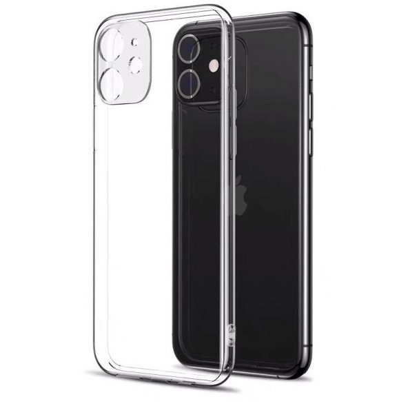 Teleplus iPhone 12 Mini Kılıf Kamera Korumalı Silikon