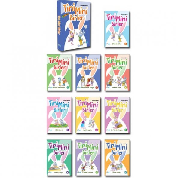 Tini Mini Birler 1. Sınıf (10 Kitap) - Dikkat Çocuk Yayınları - 2