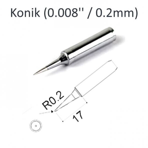 Isı ayarlı Havya Yedek Havya Ucu 898/937/936/852/862/872 - 2