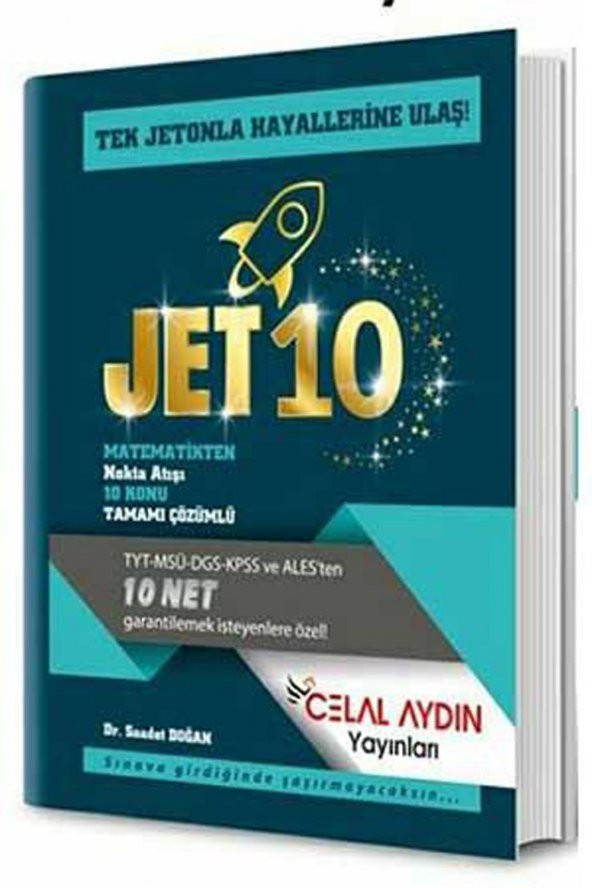 Celal Aydın Yayınları Jet10 Matematik Çözümlü Soru Bankası