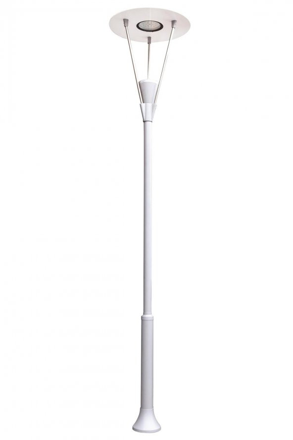 AVONNI BDR-68101-BBT-LED Beyaz Boyalı Dış Mekan Aydınlatma LED Çelik Boru 75cm