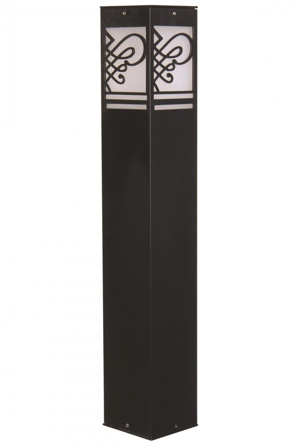AVONNI BSU-68144-BSY-M2-B Siyah Boyalı Dış Mekan Aydınlatma E27 Aluminyum Akrilik Cam 12cm