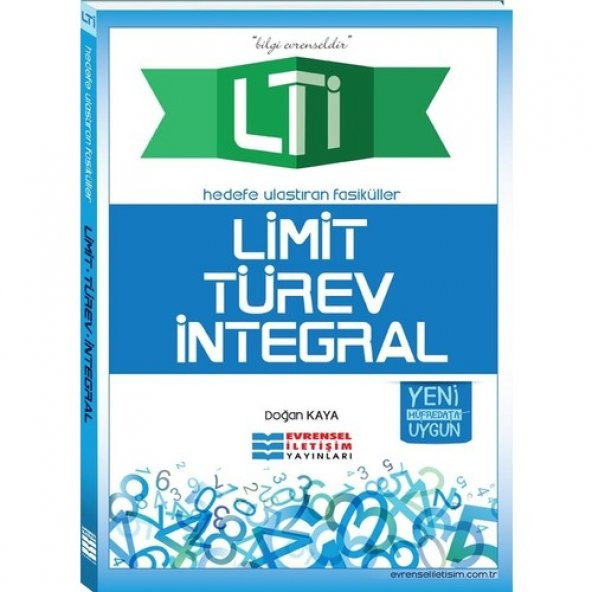 Evrensel İletişim Yayınları Tyt-Ayt Lti Limit-Türev-İntegral Hedefe Ulaştıran Fasiküller