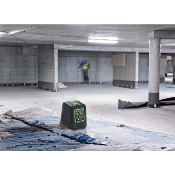 Precaster PL2LGTP Profesyonel Yatay ve Dikey Otomatik Hizalamalı Yeşil Çizgi Lazer Distomatı+ Tripod - 5