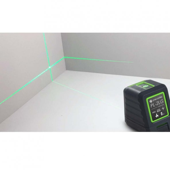 Precaster PL2LGTP Profesyonel Yatay ve Dikey Otomatik Hizalamalı Yeşil Çizgi Lazer Distomatı+ Tripod - 9