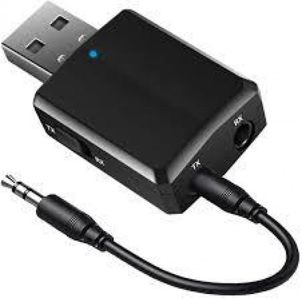 Portable USB 3 In1 Wireless Bluetooth 5.0 Audio Transmitter