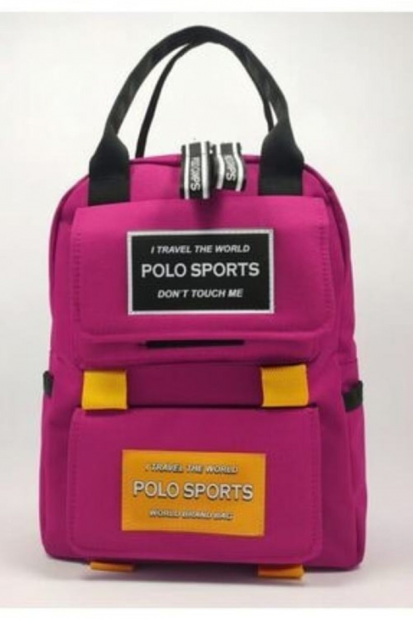 Polo Sports Kanvas Unisex Sırt Çantası