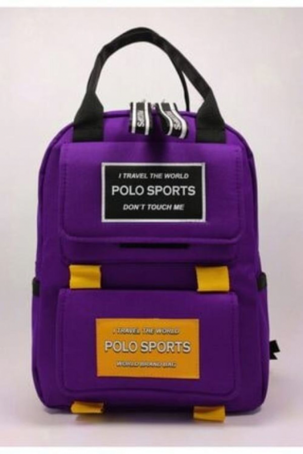 Polo Sports Kanvas Unisex Sırt Çantas