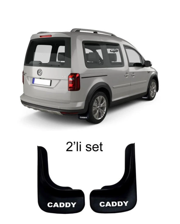 Volkswagen Caddy 2015 Sonrası 2li Paçalık Çamurluk Tozluk VW1UZ027