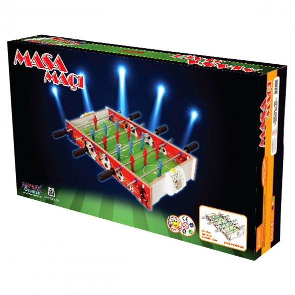 Ahşap Langırt Masa Maçı Oyunu (Orta Boy) - 2