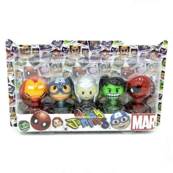 Crazy Jumpers 5li Kahramanlar Paketi - 2