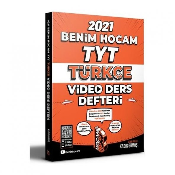 Benim Hocam Yayınları Tyt Türkçe Video Ders Defteri