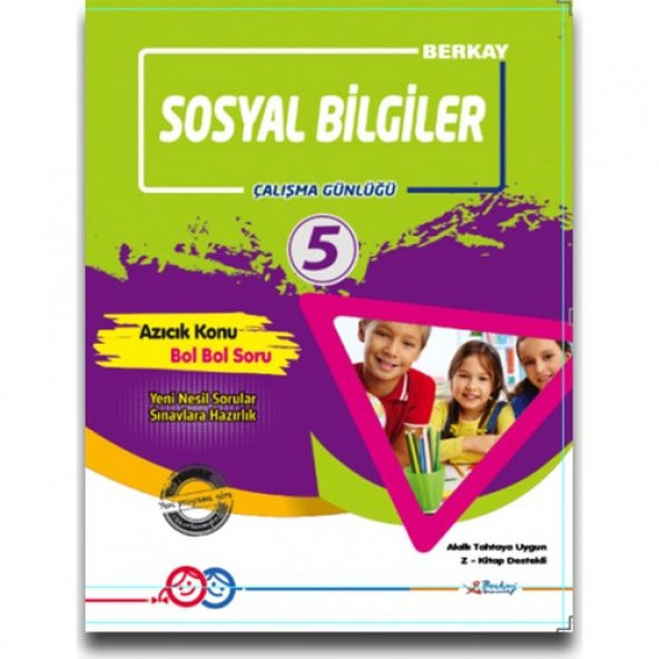 Berkay Yayınları 5. Sınıf Sosyal Bilgiler Çalışma Günlüğü - 1