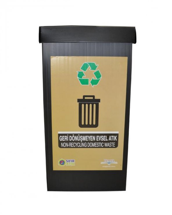 Geri Dönüşüm Kutusu - Geri Dönüşmeyen Evsel Atık - 2