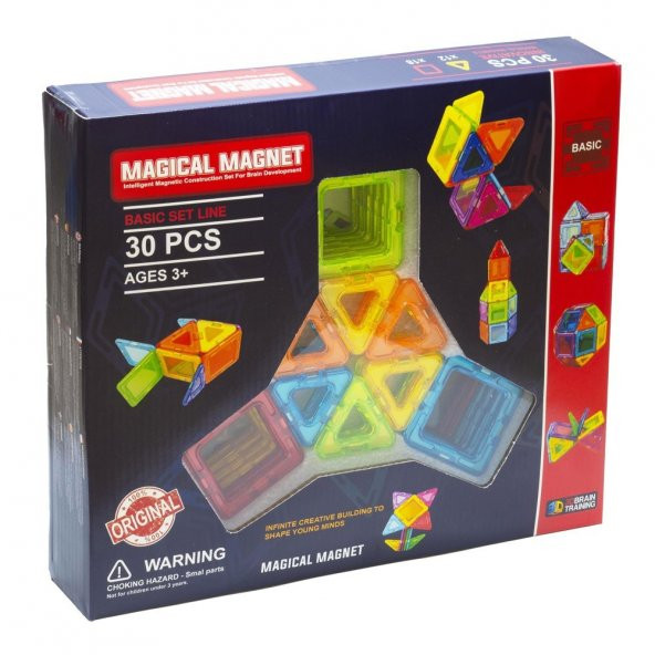 Magical Magnet 30 Parça Oyun Seti - 3