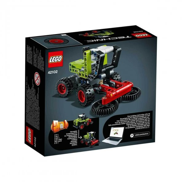 LEGO Technic Mini Claas Xerion Traktör 42102 - 4