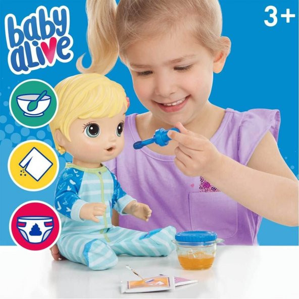 Baby Alive Bebeğim Hasta Oldu Sarışın - 2