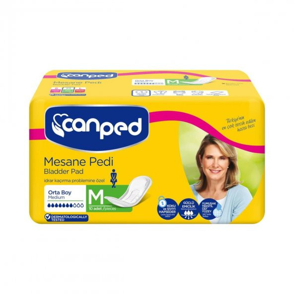 Mesane Pedi Canped Medium 10lu - 2