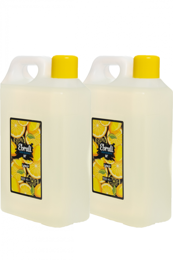 Ebruli Limon Kolonyası 2 Adet 1000 ML 80 Derece - 2