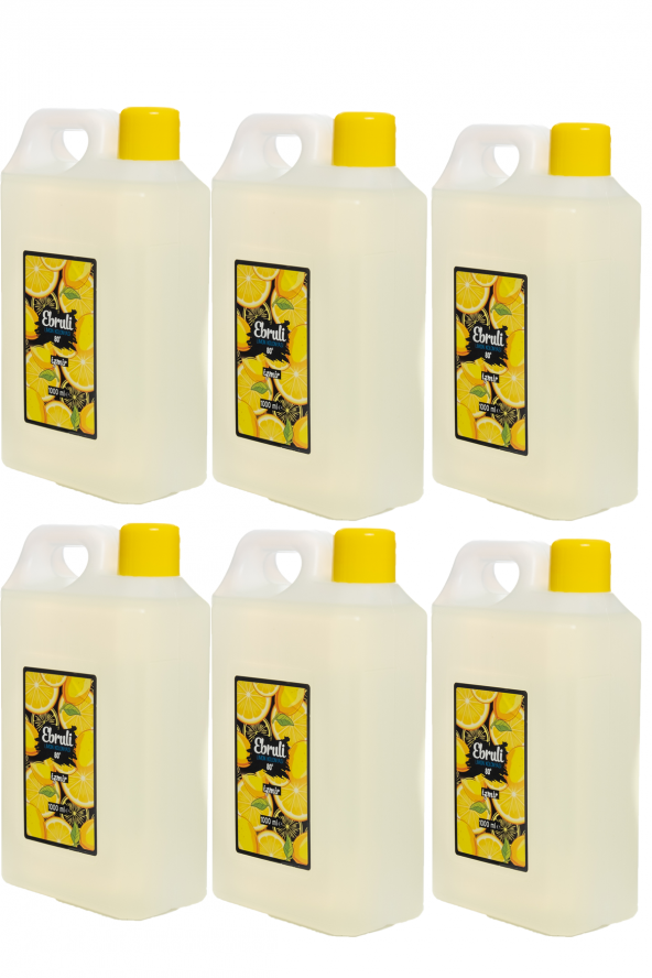 Ebruli Limon Kolonyası 6 Adet 1LT 80 DERECE - 3