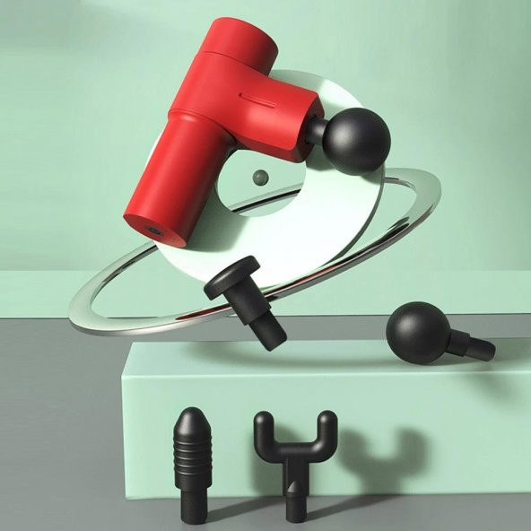 Yukka Kırmızı Yüz Masaj Tabancası - 4