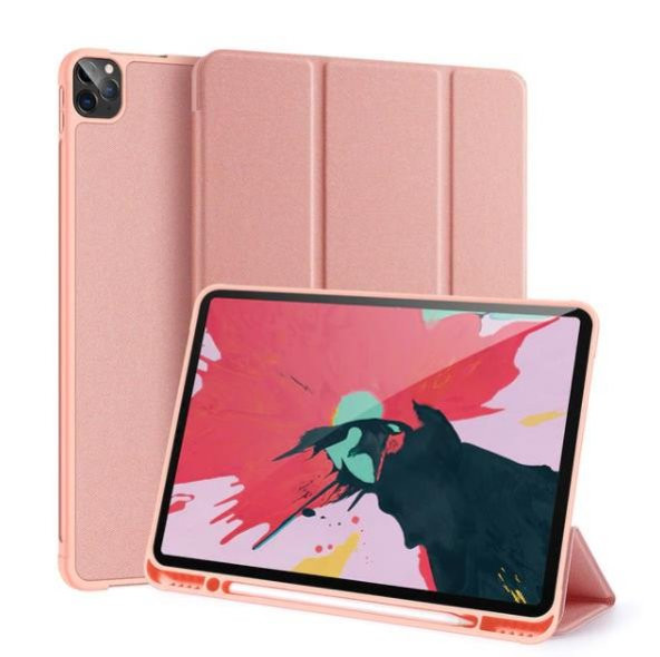 Yukka iPad Pro 11 2020 Pembe Akıllı Kapak Kılıf