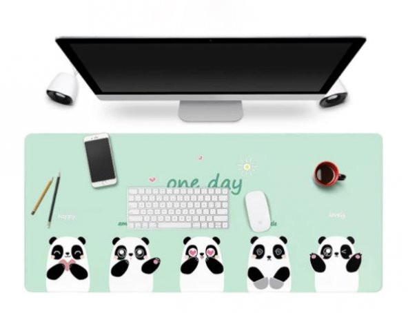 Yukka Yeşil Desenli Mouse Pad - 2