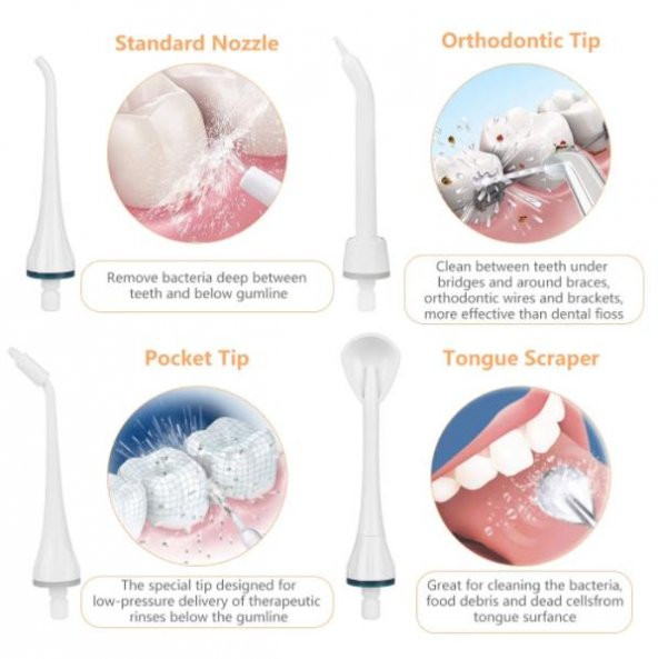 Yukka D50 Şarj Edilebilir Diş Temzilik Makinesi - 3