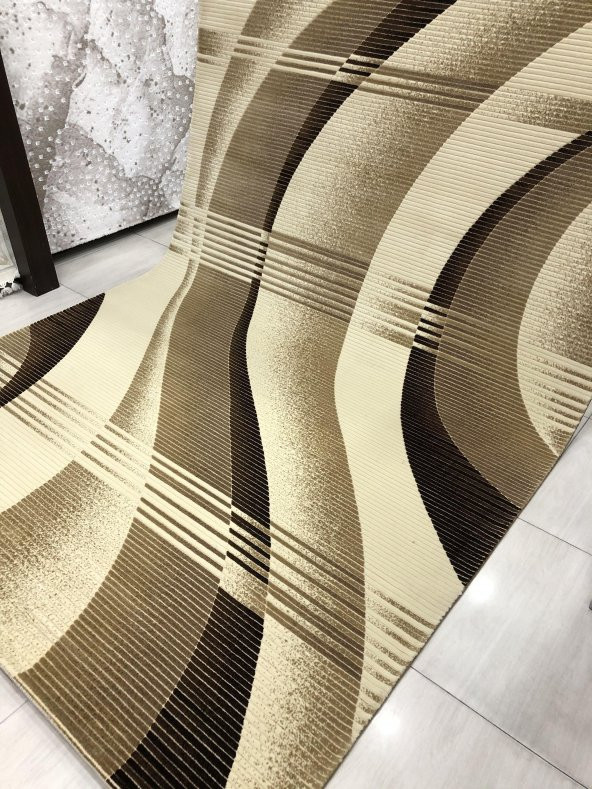 Saray Halı Vizyon 10326 A 200x300 Kahve Krem 6 M2 Halı ! - 9