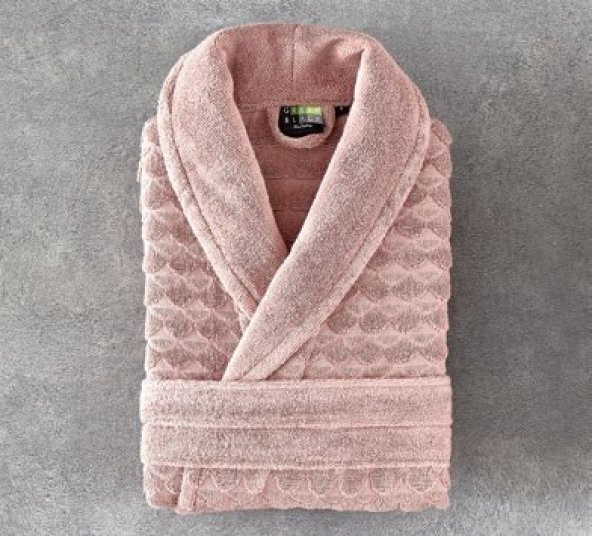 Green Black (by Ecocotton) Pamuk Bayan Bornoz - Aymira Pudra SMALL - 2