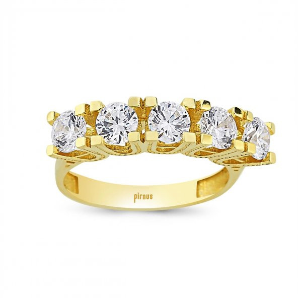 Pirnus Diamond - Altın Yüzük - 14 Ayar Gramı 4,25