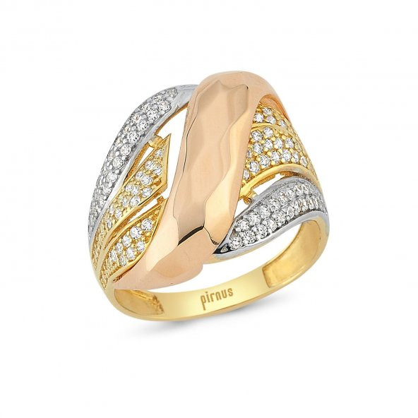 Pirnus Diamond - Altın Yüzük - 14 Ayar Gramı 4,19