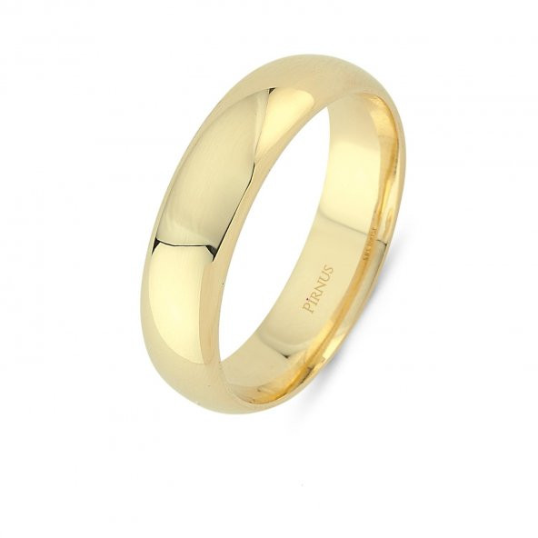 Pirnus Diamond - Altın Alyans - 14 Ayar Gramı 2,68