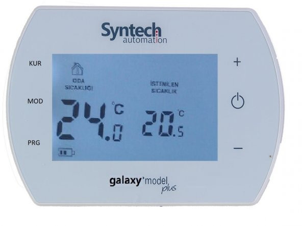 Syntech Kablosuz Programlanabilir Oda Termostatı Galaxy Plus
