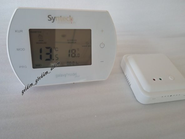 Syntech Kablosuz Programlanabilir Oda Termostatı Galaxy Plus - 3